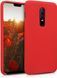 Силиконовый чехол Liquid Silicone Case OnePlus 6 Red