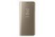 Чохол Clear View Standing Cover для Xiaomi Redmi Note 14 Pro Plus 5G Gold