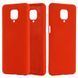 Силиконовый чехол Liquid Silicone Case Xiaomi Redmi Note 9 Pro