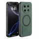 Шкіряний чохол OLGE з MagSafe для Huawei Honor Magic 7 Lite Green