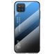 Чехол Samsung Galaxy A12 Gradient Hello Blue Black