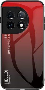 Чехол OnePlus 11 Gradient Hello Red Black