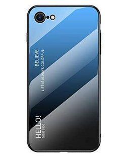 Чехол Apple iPhone 5 / iPhone 5s Gradient Hello Blue Black