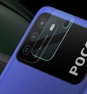 Защитное стекло для камеры Xiaomi Poco M3 Pro 5G (Mocolo 0.33mm)