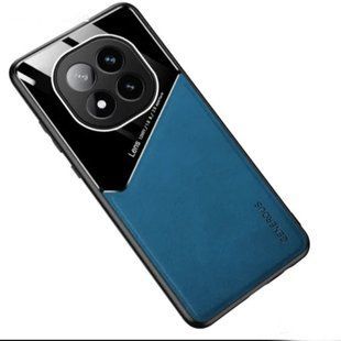 Бізнес чохол бампер GENEROUS для Xiaomi Redmi Note 14 Pro 4G зі скла і штучної шкіри