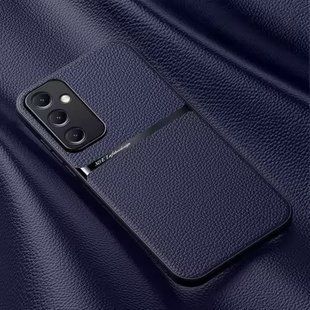 Шкіряний чохол Elegance з магнітом для Samsung Galaxy A55 Dark blue
