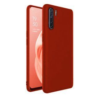 Чехол MSVII для Oppo Reno3 (поликарбонат) Red