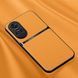 Шкіряний чохол Elegance з магнітом для Oppo Reno10 Pro Orange