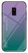 Чехол Samsung Galaxy A8 2018 Gradient Hello Purple Green