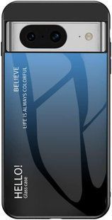 Чехол Google Pixel 8 Gradient Hello Blue Black