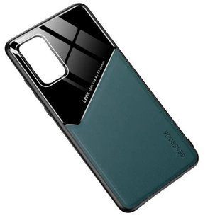Бизнес чехол бампер GENEROUS для Xiaomi 12 / Xiaomi 12X из стекла и искусственной кожи