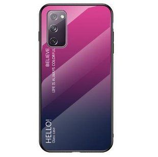 Чехол Samsung Galaxy S20 Gradient Hello Rose Blue