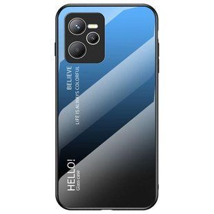 Чохол Realme C35 Gradient Hello Blue Black
