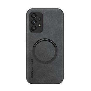 Кожаный чехол OLGE с MagSafe для Samsung Galaxy A32 5G Light gray