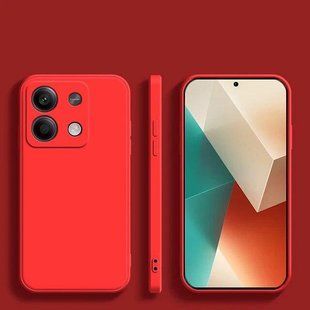 Силиконовый чехол Liquid Silicone Case Xiaomi Poco X6 Red