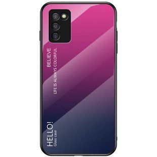 Чохол Samsung Galaxy A03s Gradient Hello Rose Blue