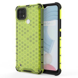 Чехол Keysion Shockproof для Realme C21 green