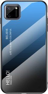 Чохол Realme C11 Gradient Hello Blue Black
