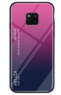 Чохол Huawei Mate 20 Pro Gradient Hello Rose Blue