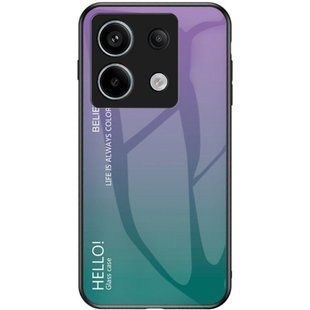 Чехол Xiaomi Poco M6 Pro Gradient Hello Purple Green