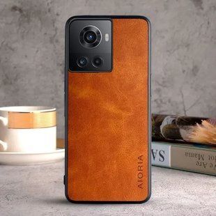 Кожаный чехол AIORIA Vintage для OnePlus Ace orange