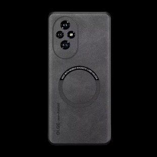 Шкіряний чохол OLGE з MagSafe для Huawei Honor 200 Light gray