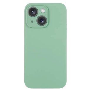 Силиконовый чехол Liquid Silicone Case Apple iPhone 15 Green