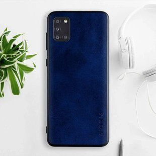 Шкіряний чохол AIORIA Vintage для Samsung Galaxy A31 blue