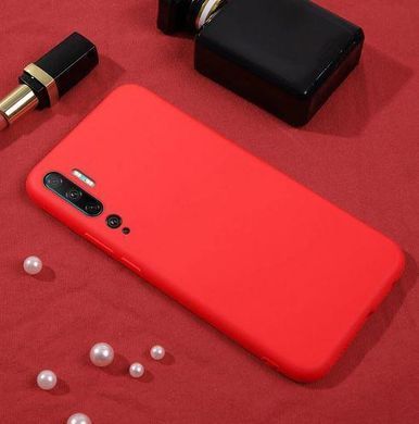 Силиконовый чехол Liquid Silicone Case Xiaomi Mi Note 10