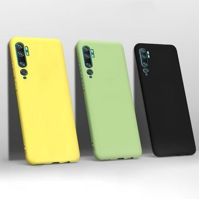 Силиконовый чехол Liquid Silicone Case Xiaomi Mi Note 10