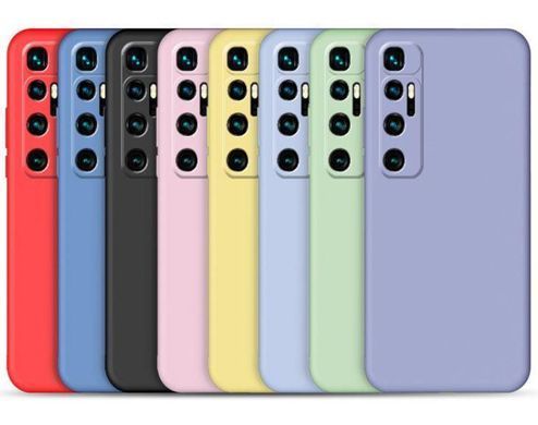 Силиконовый чехол Liquid Silicone Case Xiaomi Mi 10 Ultra