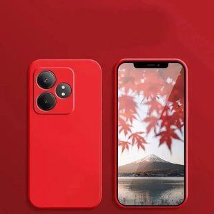 Силиконовый чехол Liquid Silicone Case Realme GT Neo 6 SE Red