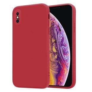 Силиконовый чехол Soft Touch для Apple iPhone X Red