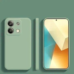 Силиконовый чехол Liquid Silicone Case Xiaomi Poco X6 Green