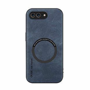 Шкіряний чохол OLGE з MagSafe для Apple iPhone 7 Plus / iPhone 8 Plus Blue