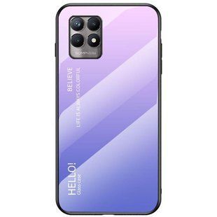Чохол Realme 8i Gradient Hello Pink Purple