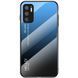 Чехол Xiaomi Redmi Note 10 5G Gradient Hello Blue Black