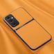 Кожаный чехол Elegance с магнитом для Samsung Galaxy A55 Orange