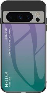 Чехол Google Pixel 8 Pro Gradient Hello Purple Green
