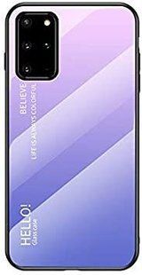 Чехол Samsung Galaxy S20 Plus Gradient Hello Pink Purple