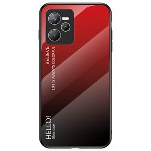 Чохол Realme C35 Gradient Hello Red Black
