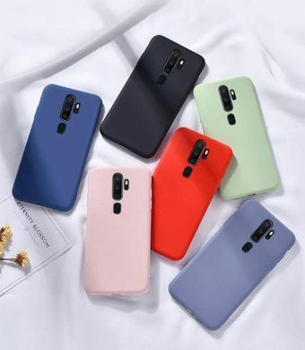 Силиконовый чехол Liquid Silicone Case Oppo A11
