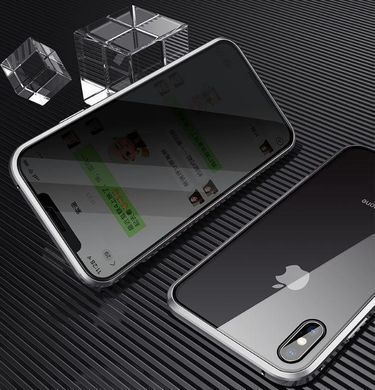 Magnetic case Full Glass 360 (магнитный чехол) ANTI SPY Анти-шпион для Apple iPhone 7 / 8 / SE 2020 / SE 2022