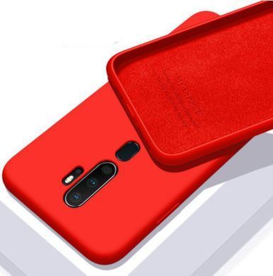 Силиконовый чехол Liquid Silicone Case Oppo A11
