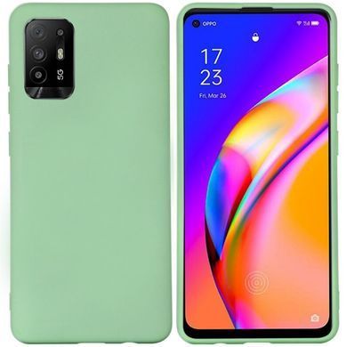 Силиконовый чехол Liquid Silicone Case Oppo Reno5 Z