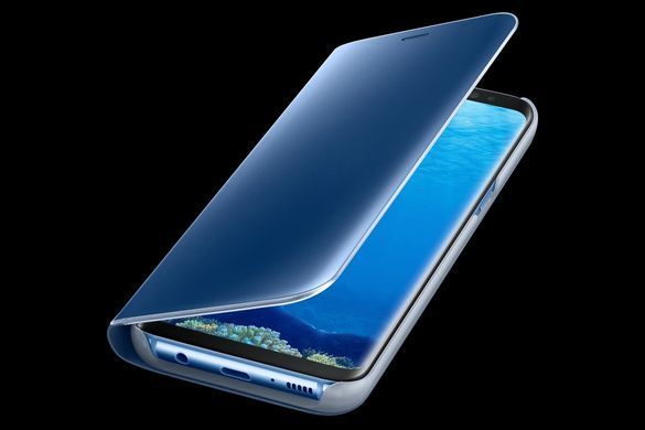 Чохол Clear View Standing Cover для Samsung Galaxy A04s Blue