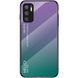 Чехол Xiaomi Redmi Note 10 5G Gradient Hello Purple Green