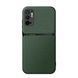 Кожаный чехол Elegance с магнитом для Xiaomi Poco M3 Pro 5G Green