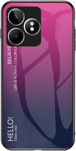 Чехол Realme GT Neo 6 SE Gradient Hello Rose Blue