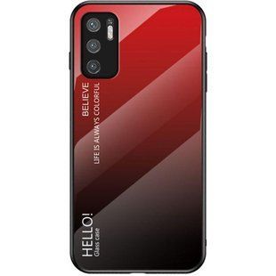 Чохол Xiaomi Redmi Note 10 5G Gradient Hello Red Black